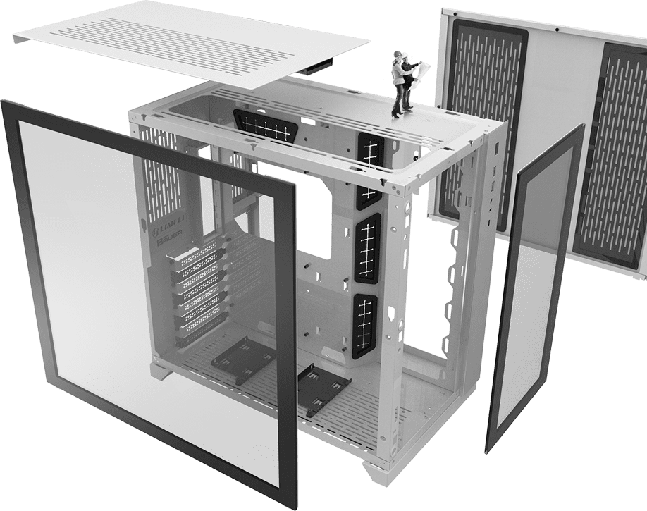 Lian Li PC-O11 Dynamic (Wit)