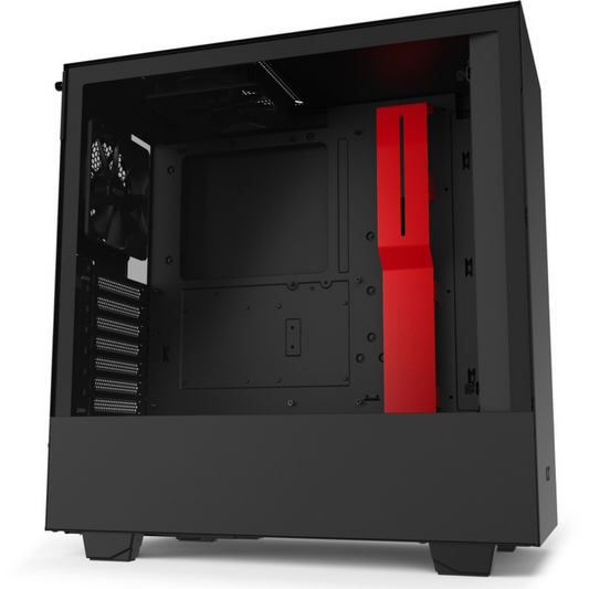 NZXT H510 Zwart rood