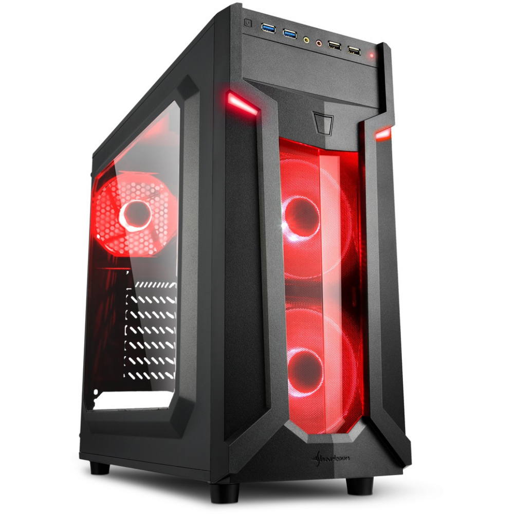 Sharkoon VG6-W Rood
